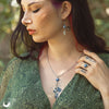 Collier "Ananta" Labradorite - Illustrations & Bijoux fantaisie ClairObscur Art