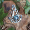 Collier "Astrea" Labradorite - Pièce unique ! - Illustrations & Bijoux fantaisie ClairObscur Art