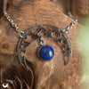 Collier "SIRONA" Lapis lazuli - Illustrations & Bijoux fantaisie ClairObscur Art