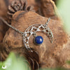 Collier "SIRONA" Lapis lazuli - Illustrations & Bijoux fantaisie ClairObscur Art