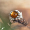 [Vente flash] Bague elfique "Elwing" Ambre de la mer Baltique - Illustrations & Bijoux fantaisie ClairObscur Art